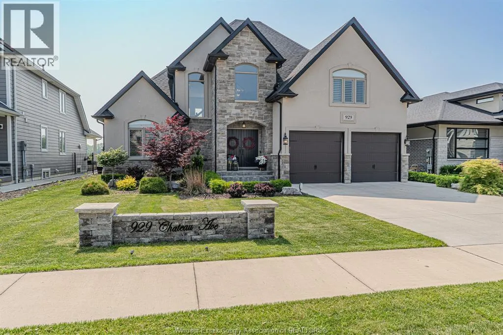 House for rent: 929 Chateau, Windsor, Ontario N8P 1J7