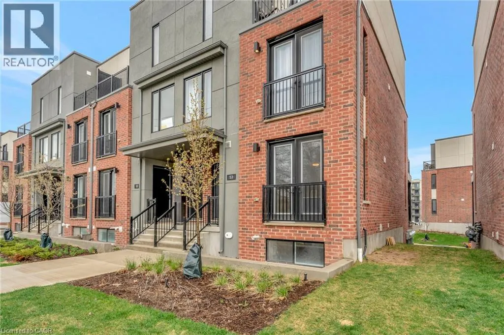 Row / Townhouse for rent: 99 Roger Street Unit# 53, Waterloo, Ontario N2J 0G1