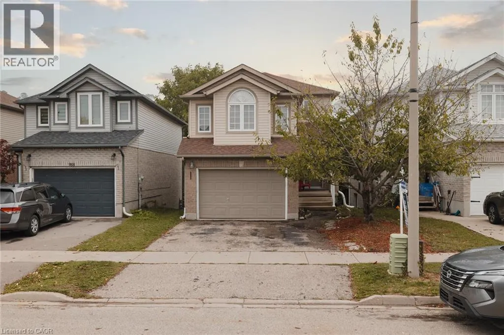 House for rent: 992 Copper Leaf Crescent, Kitchener, Ontario N2E 3W3