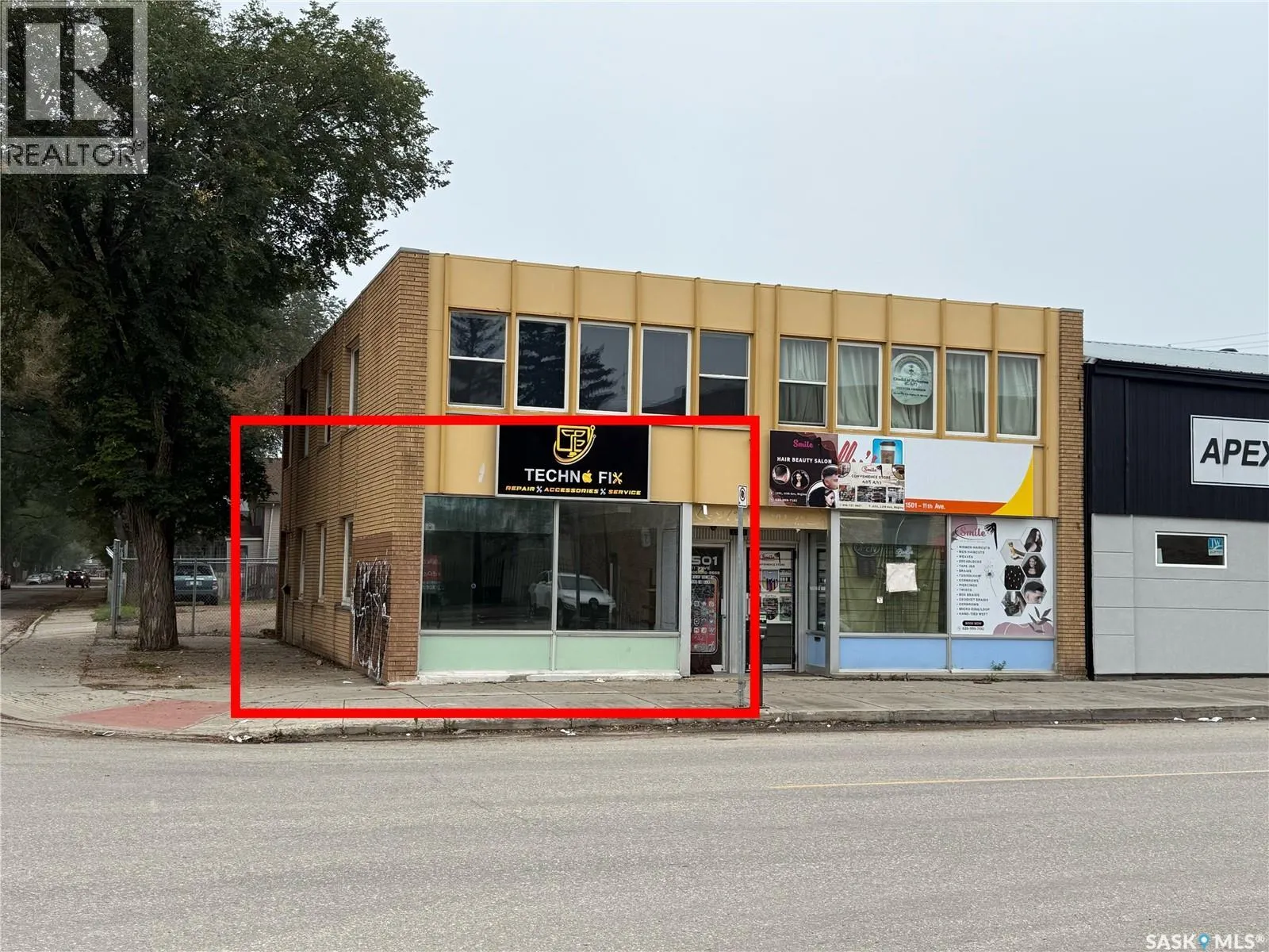 Retail for rent: A 1501 11th Avenue, Regina, Saskatchewan S4P 0H3