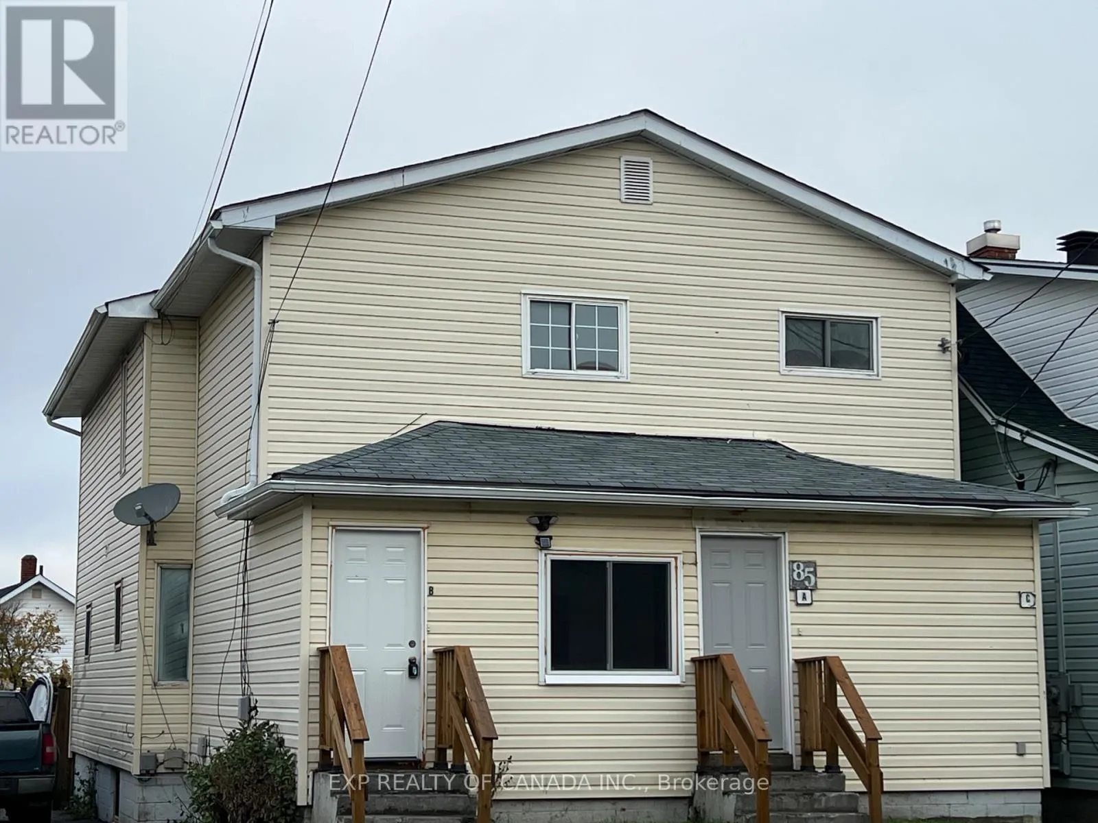 Duplex for rent: A - 85 Father Costello Drive, Timmins, Ontario P0N 1G0