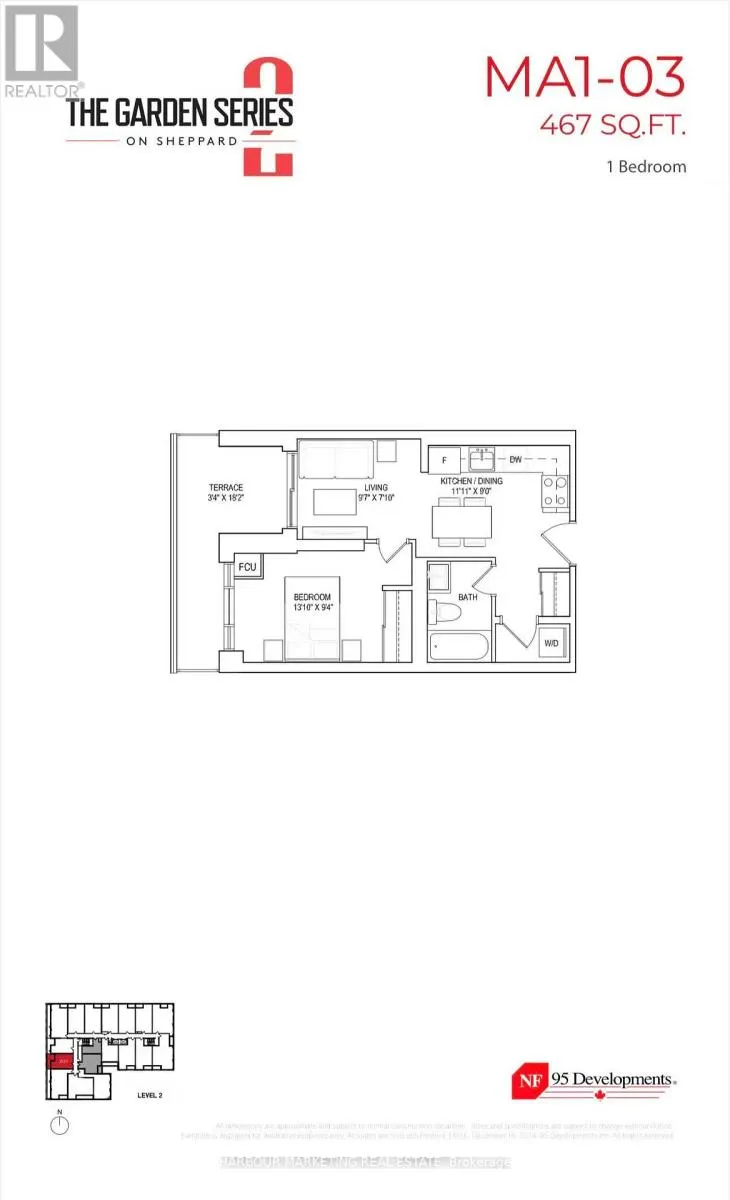 Apartment for rent: A206 - 3421 Sheppard Avenue E, Toronto, Ontario M1T 3K5