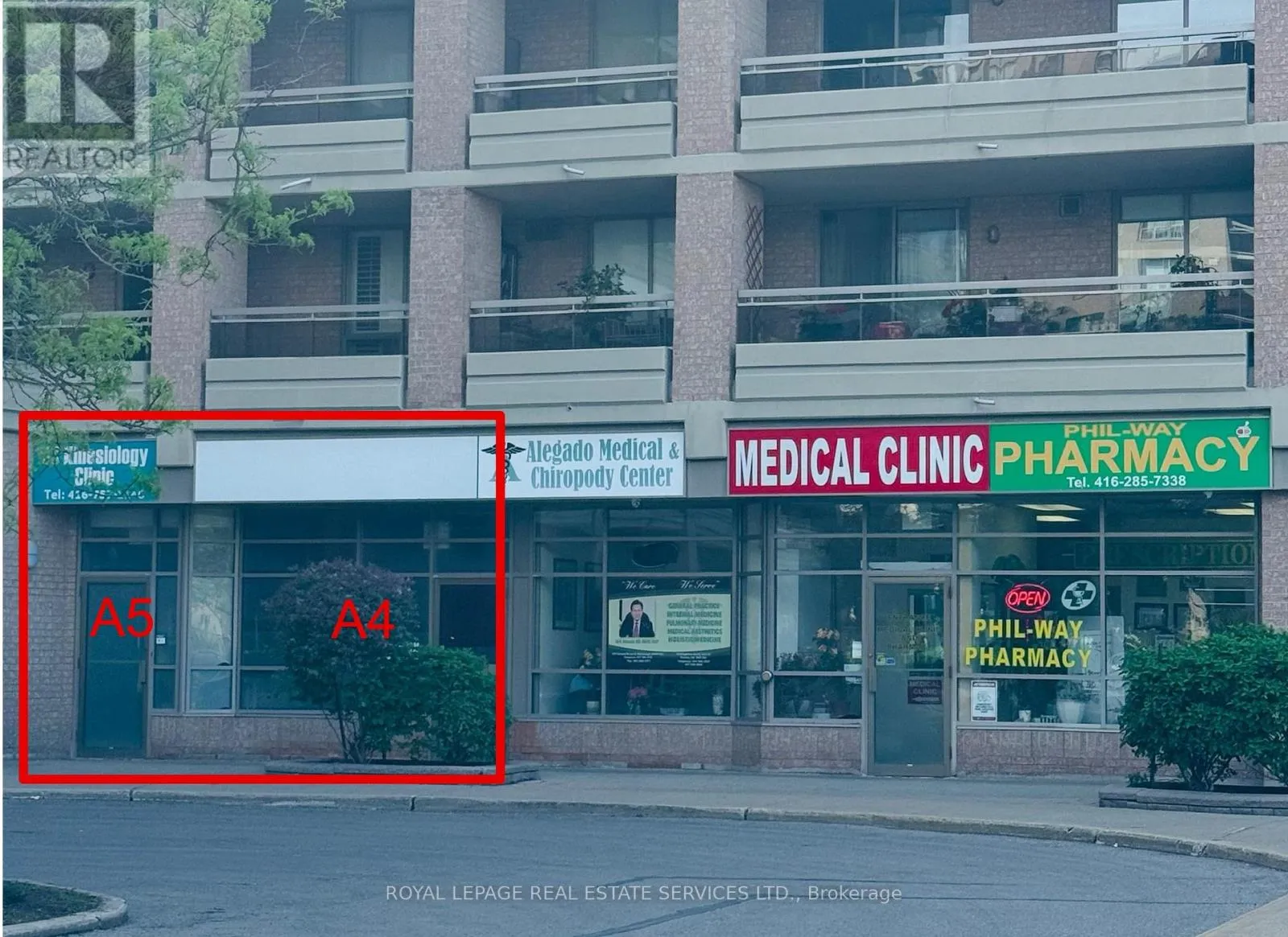 Retail for rent: A4-5 - 1700 Eglinton Avenue E, Toronto, Ontario M4A 2X4