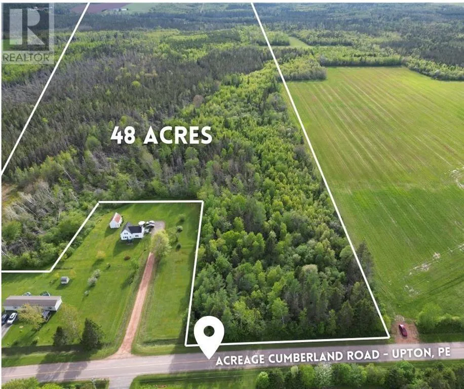 Acreage Cumberland Road, Upton, Prince Edward Island C0A 1G0