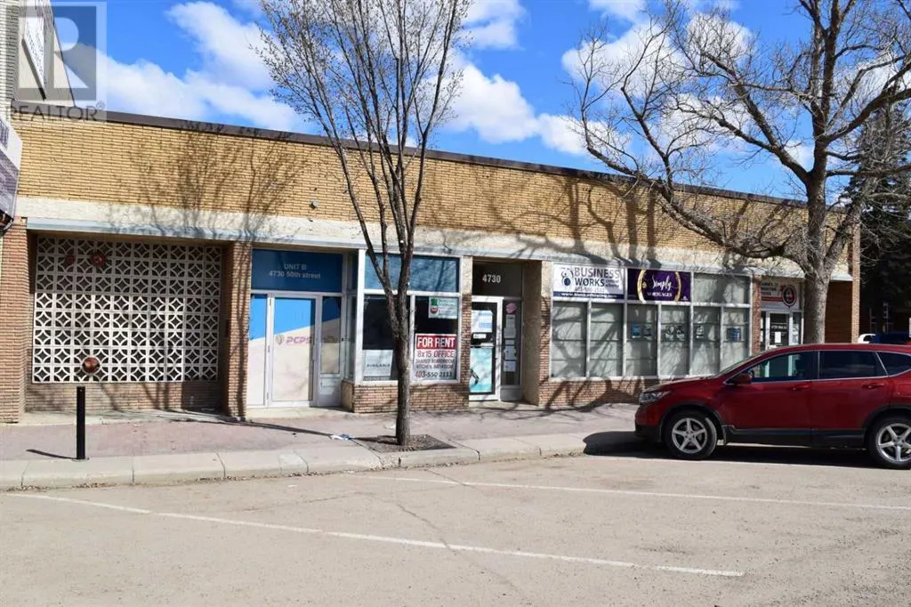 Commercial Mix for rent: B, 4730 50 Street, Red Deer, Alberta T4N 1X2