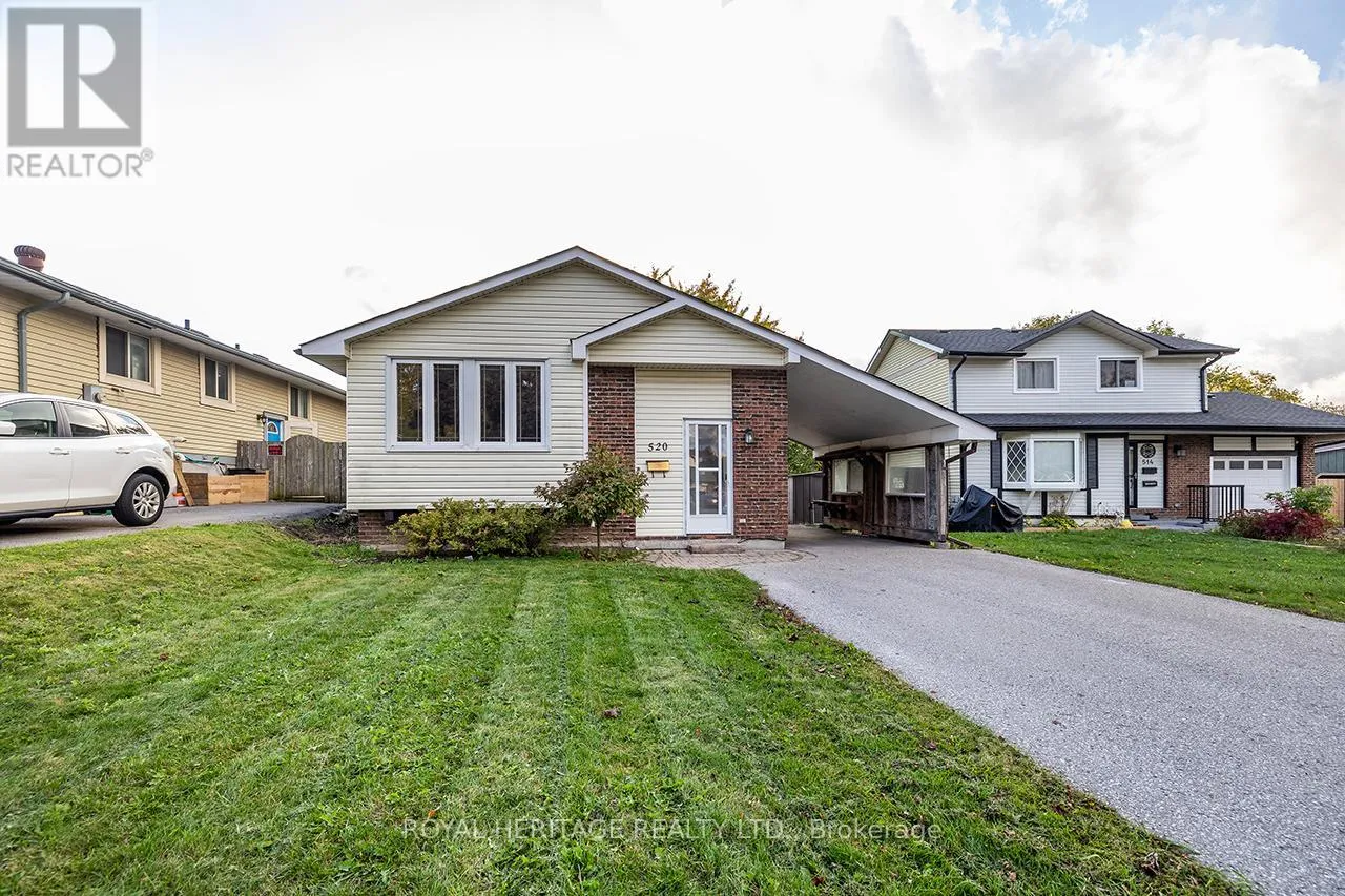 House for rent: Basement - 520 Capilano (basement) Court, Oshawa, Ontario L1H 7T9