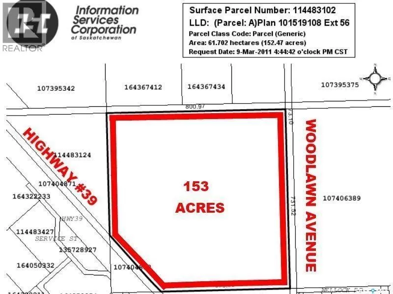 Blk A Sister Roddy Road, Estevan, Saskatchewan S4A 2K9