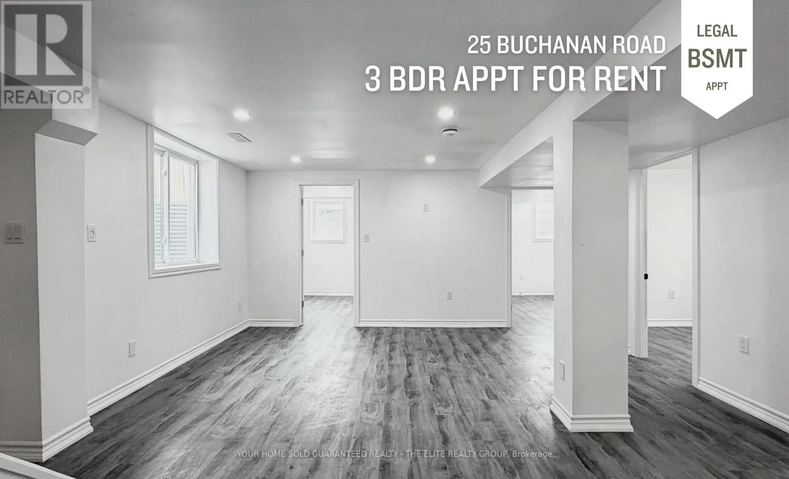 House for rent: Bsmt - 25 Buchanan Road, St. Catharines, Ontario L2M 4R7