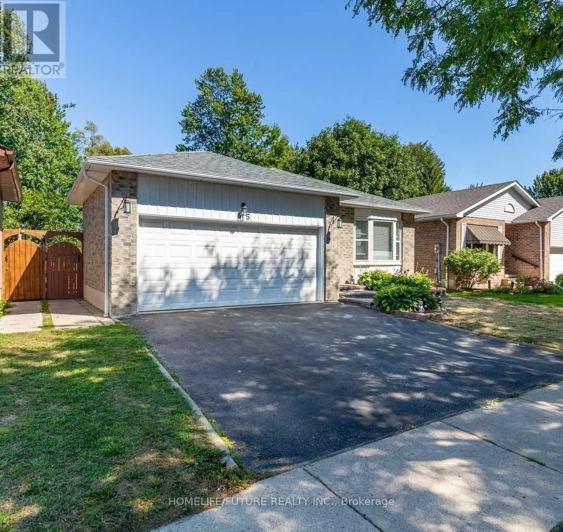 House for rent: Bsmt - 45 Regency Crescent, Whitby, Ontario L1N 7K8