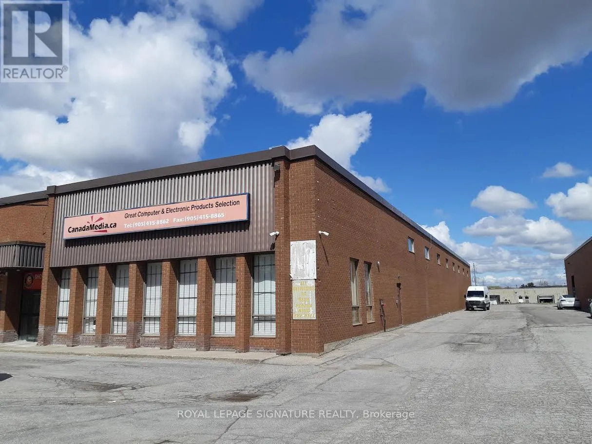 Warehouse for rent: D - 310 Steelcase Road E, Markham, Ontario L3R 1G2