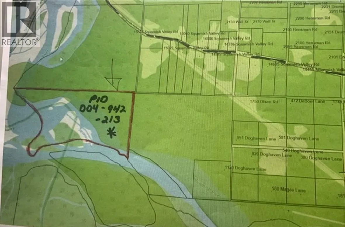 Dl 1032 Upper Squamish Valley Road, Squamish, British Columbia V7B 0A6