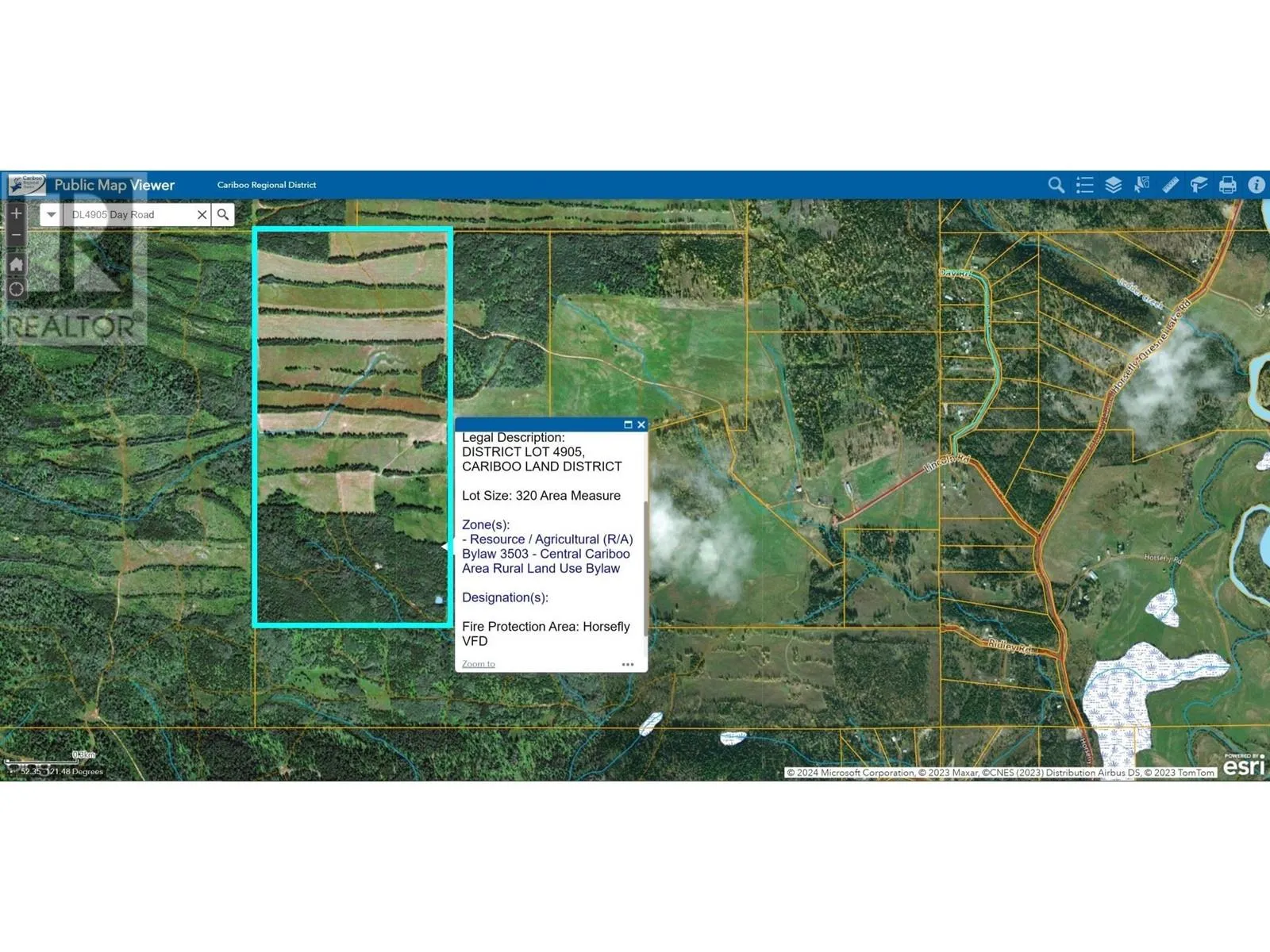 Dl4905 Day Road, Horsefly, British Columbia V0L 1L0
