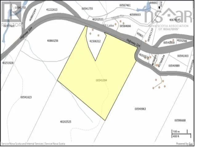 Highway 224, Mill Lake, Nova Scotia B0N 1X0