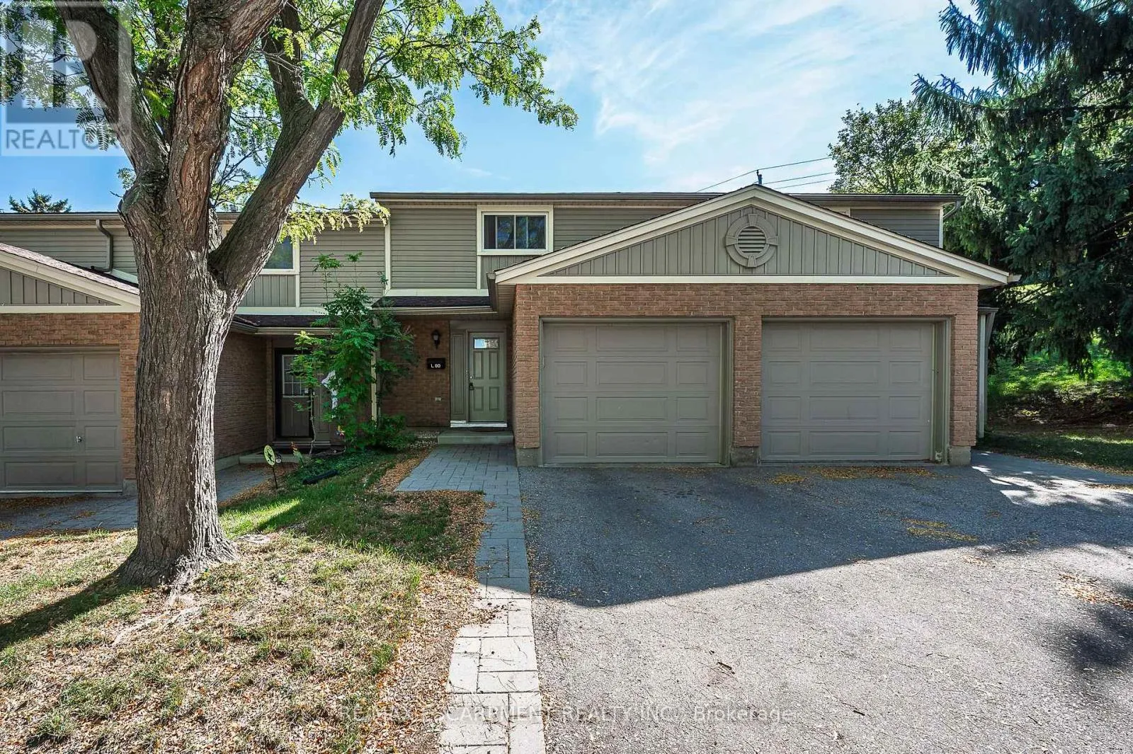 Row / Townhouse for rent: L80 - 223 Pioneer Drive, Kitchener, Ontario N2P 1L9