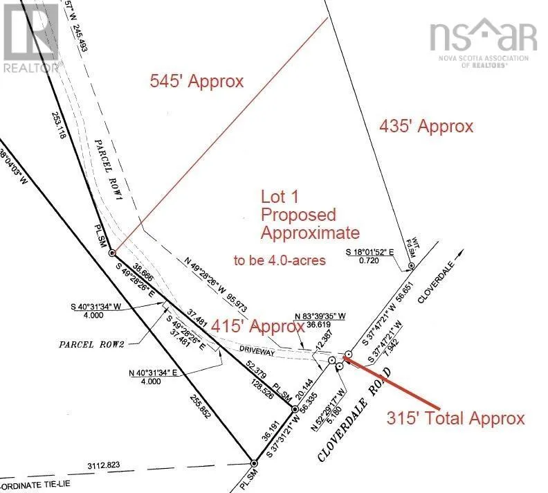 Lot 1 Cloverdale Road, East Stewiacke, Nova Scotia B0N 2J0