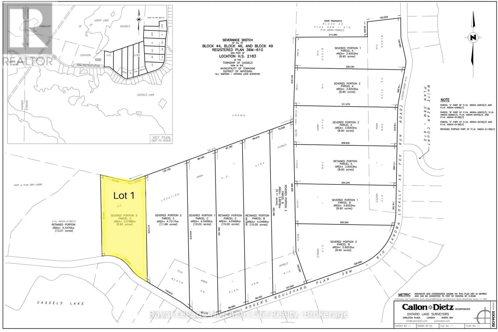 Lot 1 Fox Run Road, Temagami, Ontario P0H 2H0