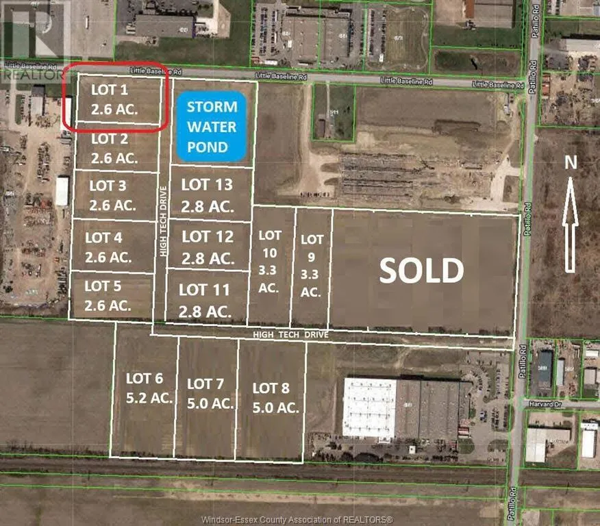 Lot 1 High Tech Drive, Lakeshore, Ontario N8N 2L9