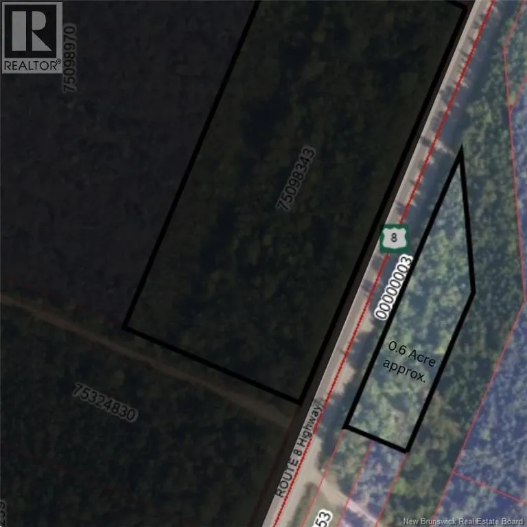 Lot 1 Route 8, McGivney, New Brunswick E6C 1T7