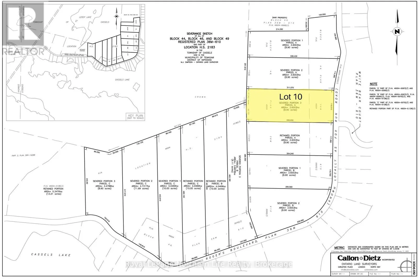 Lot 10 Fox Run Drive, Temagami, Ontario P0H 2H0