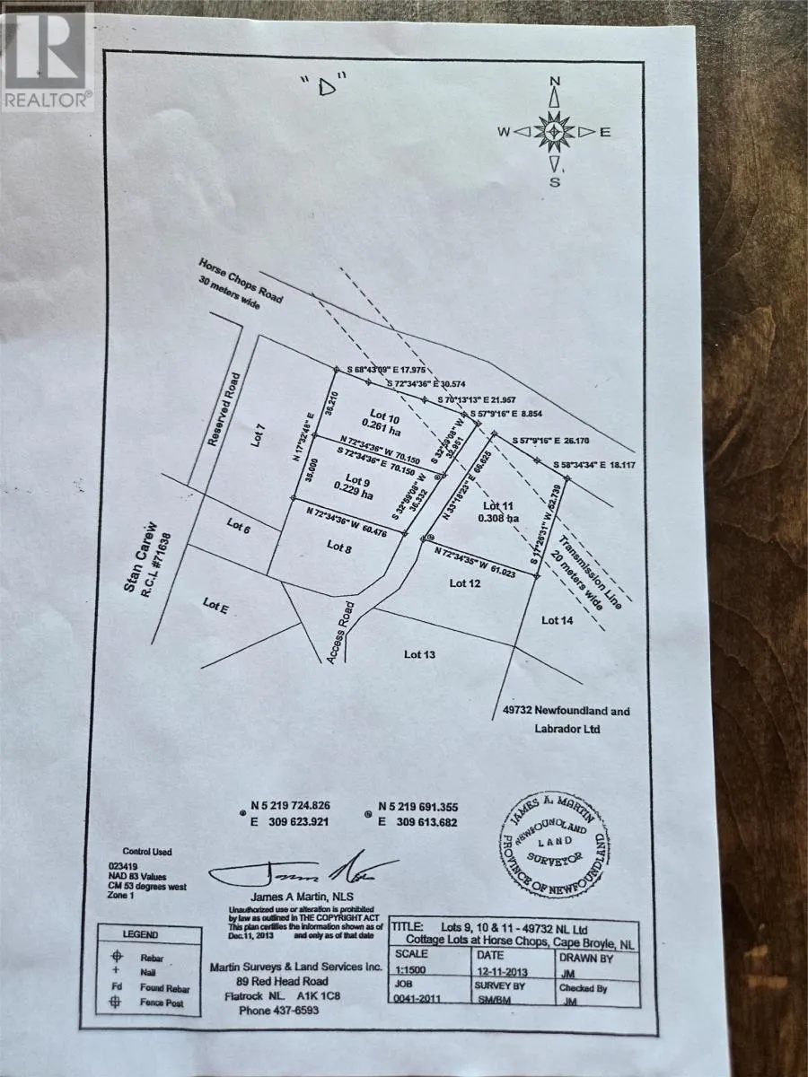 Lot 10 Horse Chops Road, CAPE BROYLE, Newfoundland & Labrador A0A 1P0