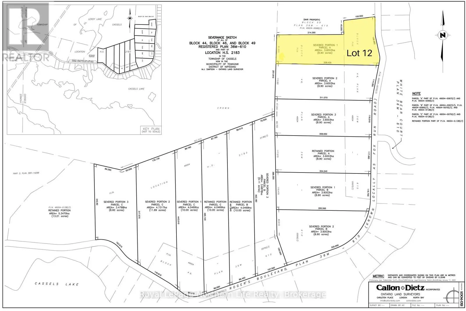 Lot 12 Fox Run Drive, Temagami, Ontario P0H 2H0
