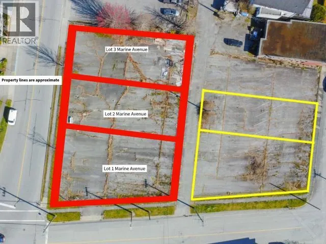 Lot 1,2,3 Marine Ave, Powell River, British Columbia