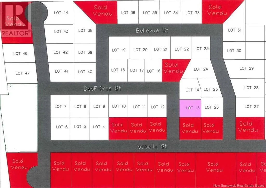 Lot 13 Des Freres Street, Charlo, New Brunswick E8E 0B7