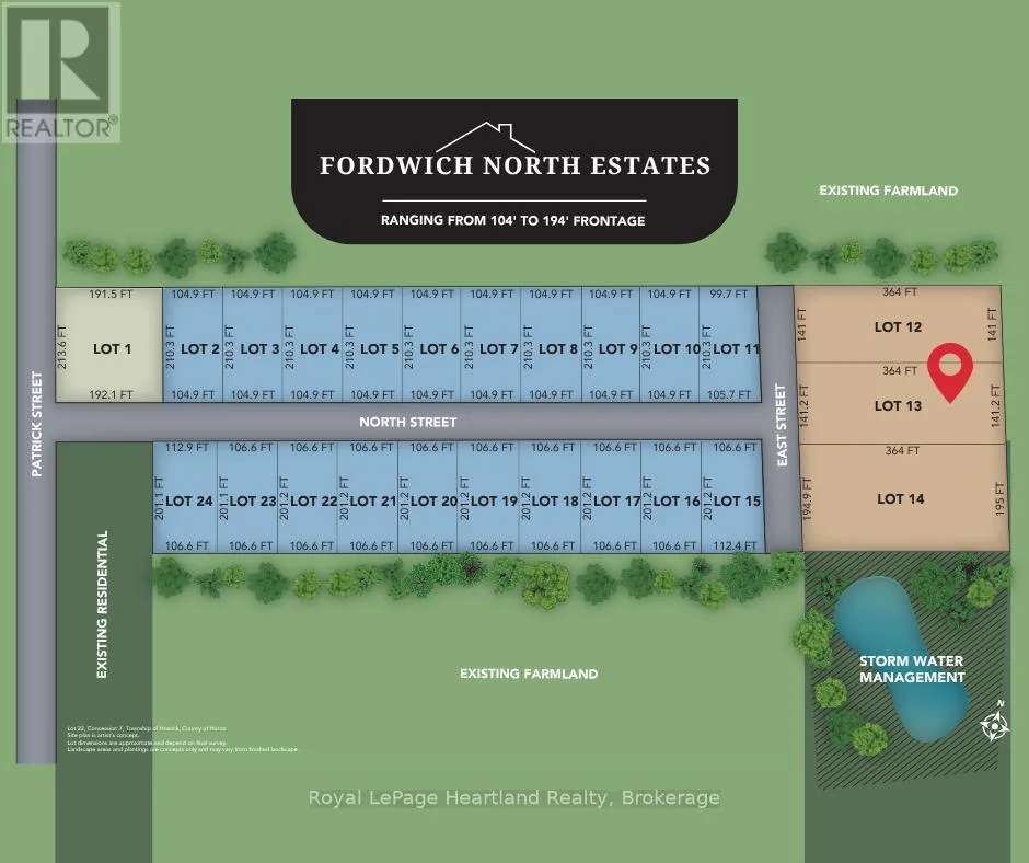 Lot 13 East Street N, Howick, Ontario N0G 1V0