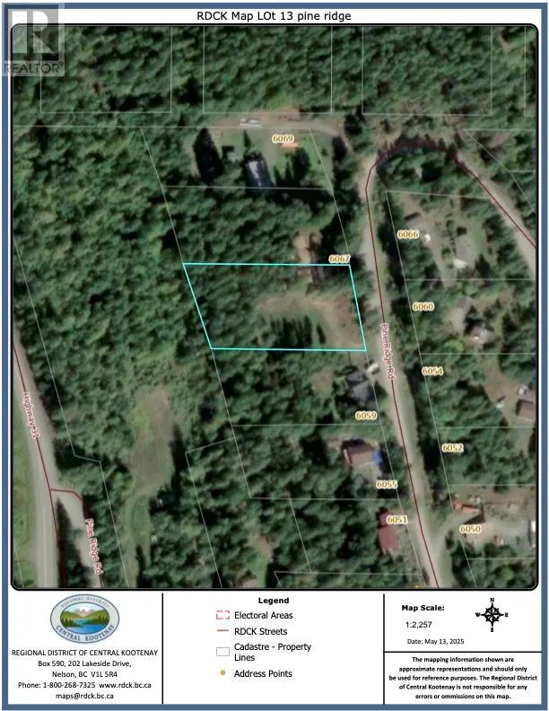 Other for rent: Lot 13 Pine Ridge Road, Kaslo, British Columbia V0G 1M0
