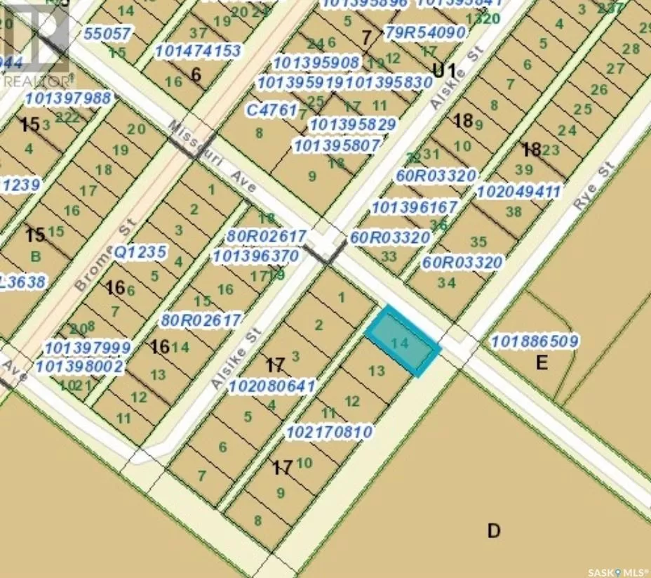 Unknown for rent: Lot 14 Rye Street, Yellow Grass, Saskatchewan S0G 5J0