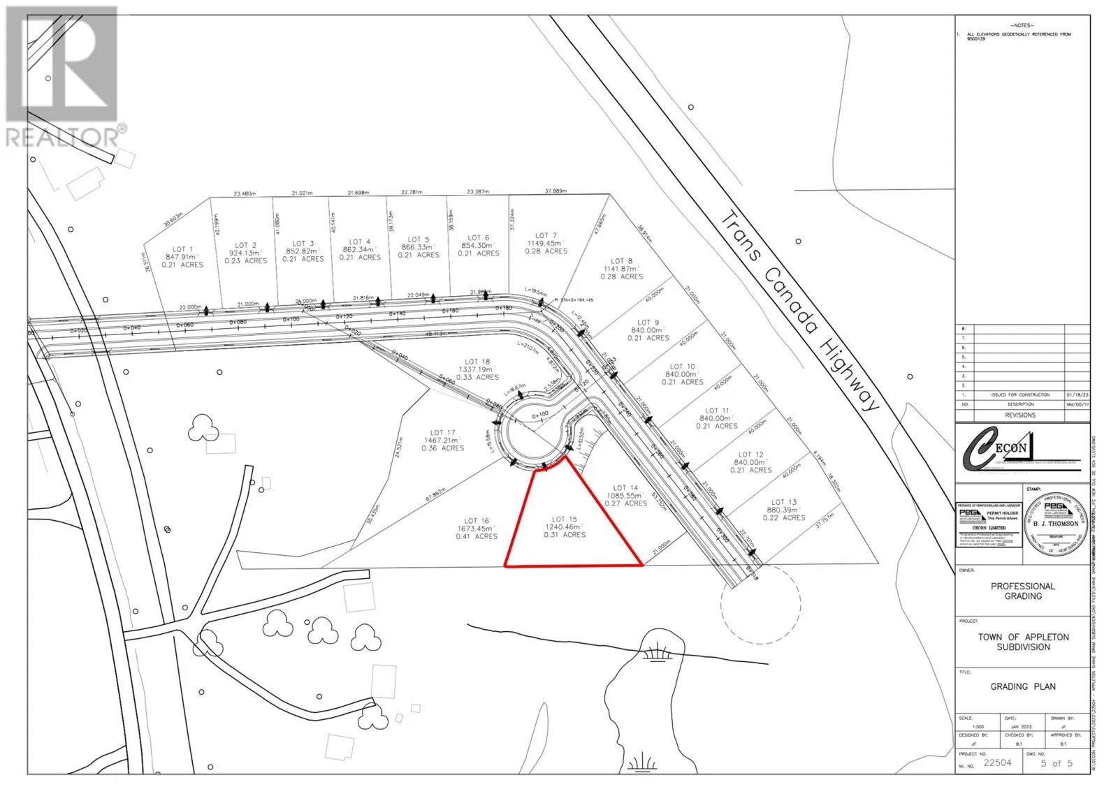 Lot 15 Trestle Place, Appleton, Newfoundland & Labrador A1V 1W7