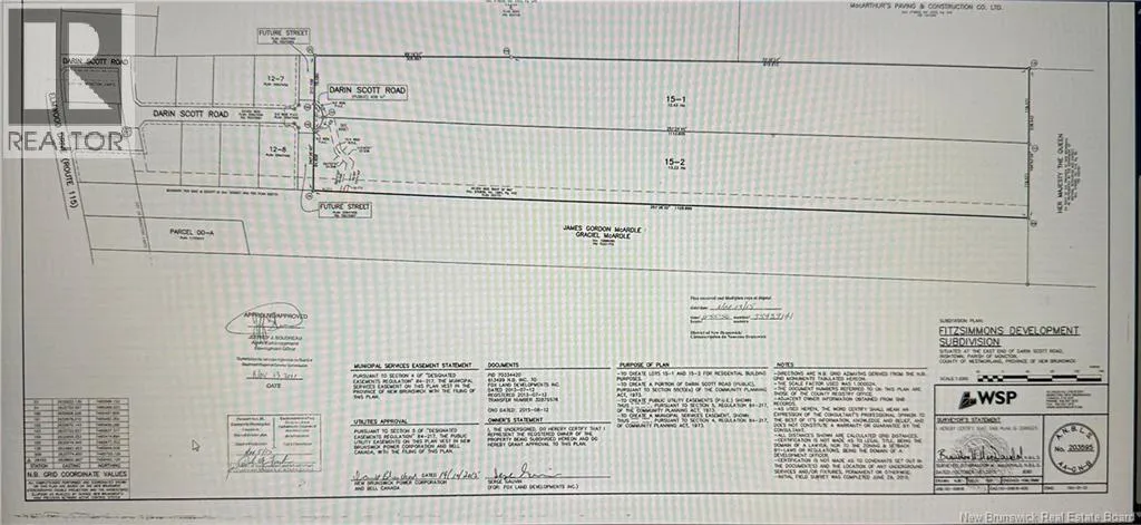 Lot 15-2 Darin Scott Road, Irishtown, New Brunswick E1H 0J9