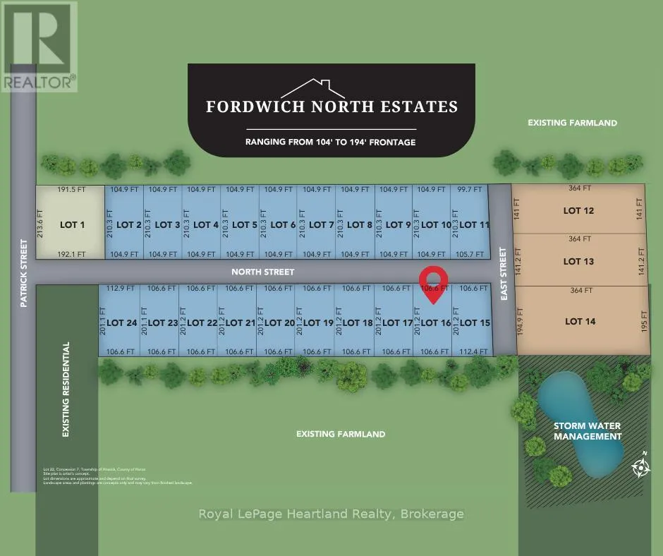 Lot 16 North Street, Howick, Ontario N0G 1V0