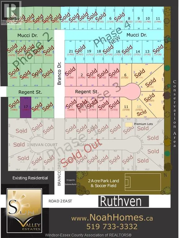 No Building for rent: Lot 17 Regent Street, Ruthven, Ontario N0P 2G0