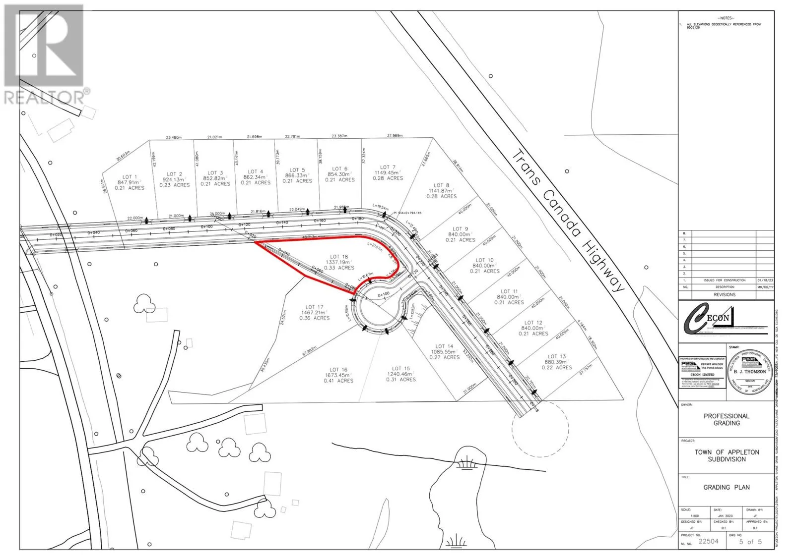 Lot 18 Trestle Place, Appleton, Newfoundland & Labrador A1V 1W7
