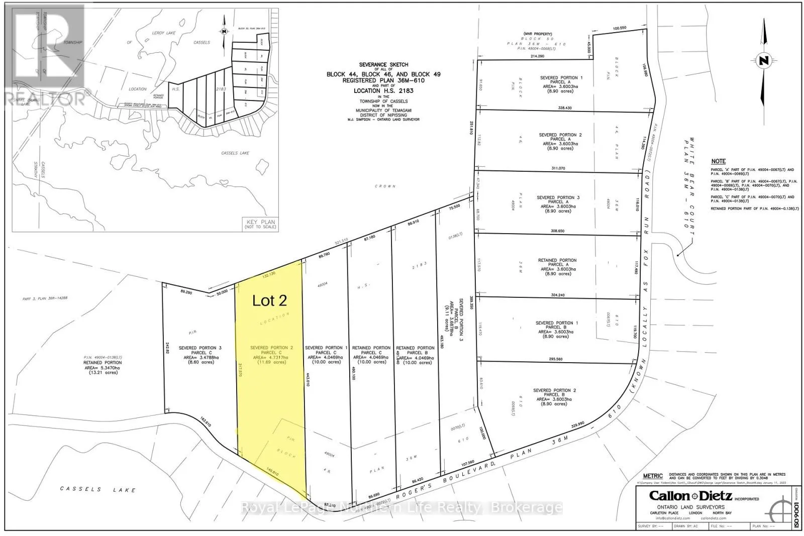 Lot 2 Fox Run Drive, Temagami, Ontario P0H 2H0