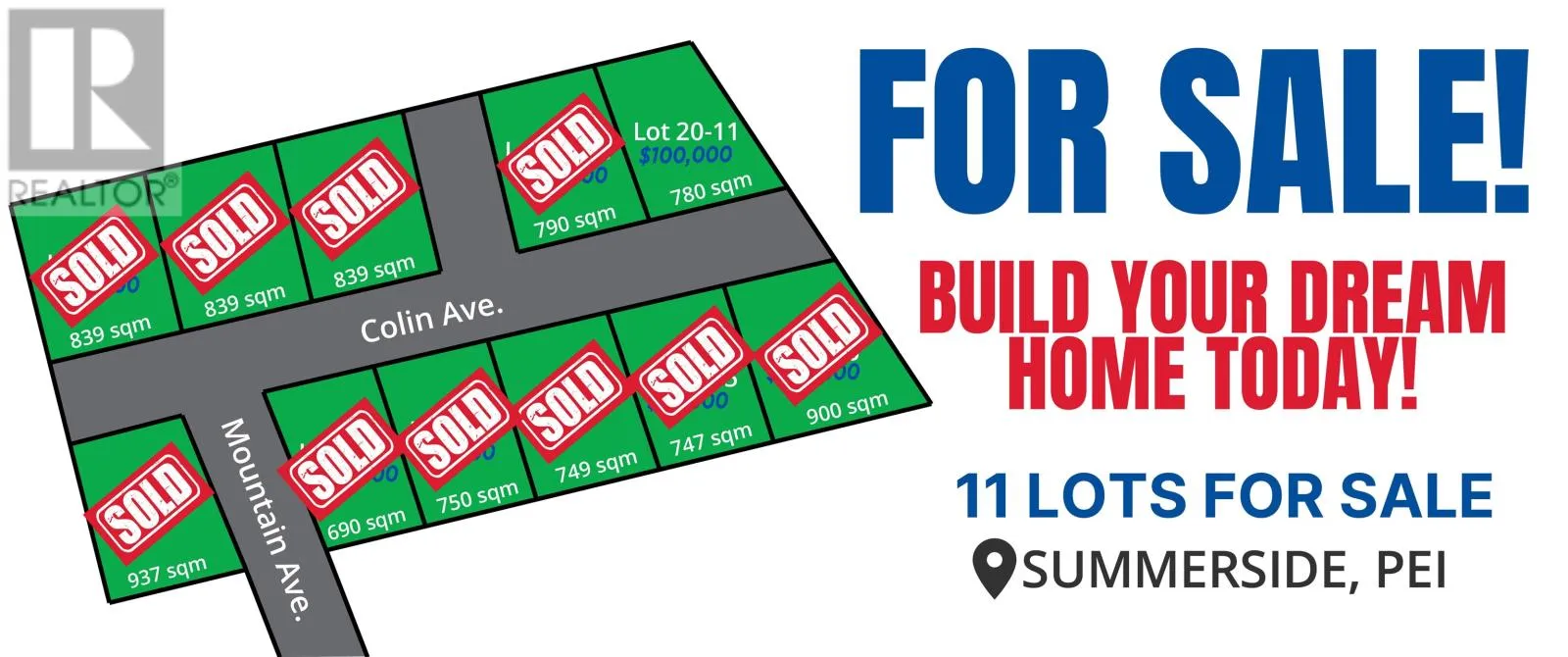 Lot 20-11 Colin Avenue|extension, Summerside, Prince Edward Island C1N 5W5