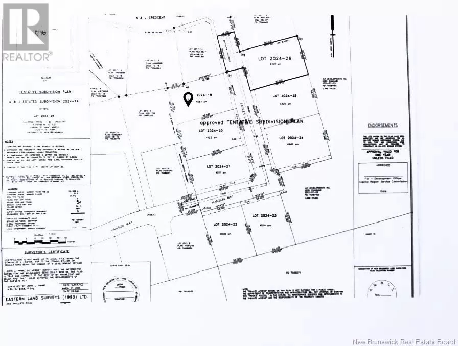 Lot 2024-20 Eagles Lane, Killarney Road, New Brunswick E3G 9E2