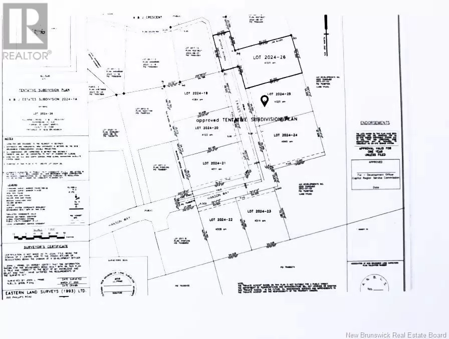 Lot 2024-25 Eagles Lane, Killarney Road, New Brunswick E3G 9E2