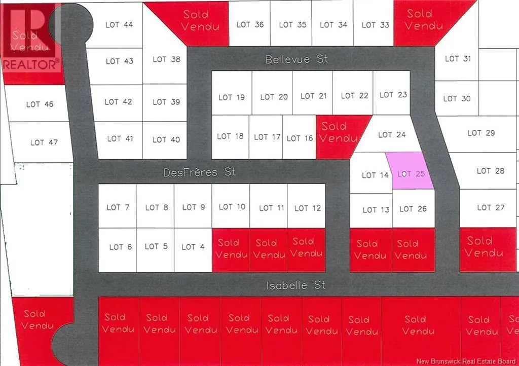 Lot 25 Charles Street, Charlo, New Brunswick E8E 2G8