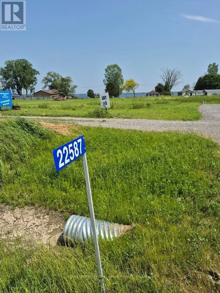 Lot 3 39m968 22587 Loyalist Parkway, Quinte West, Ontario K8V 5P7