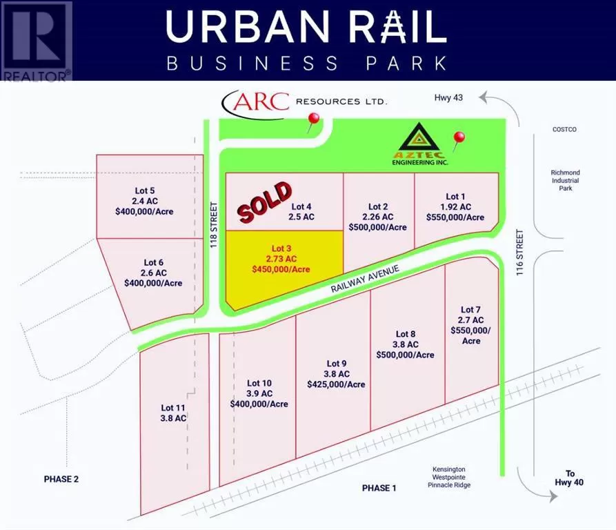 Lot 3 Na Avenue, Grande Prairie, Alberta T8W 0C7