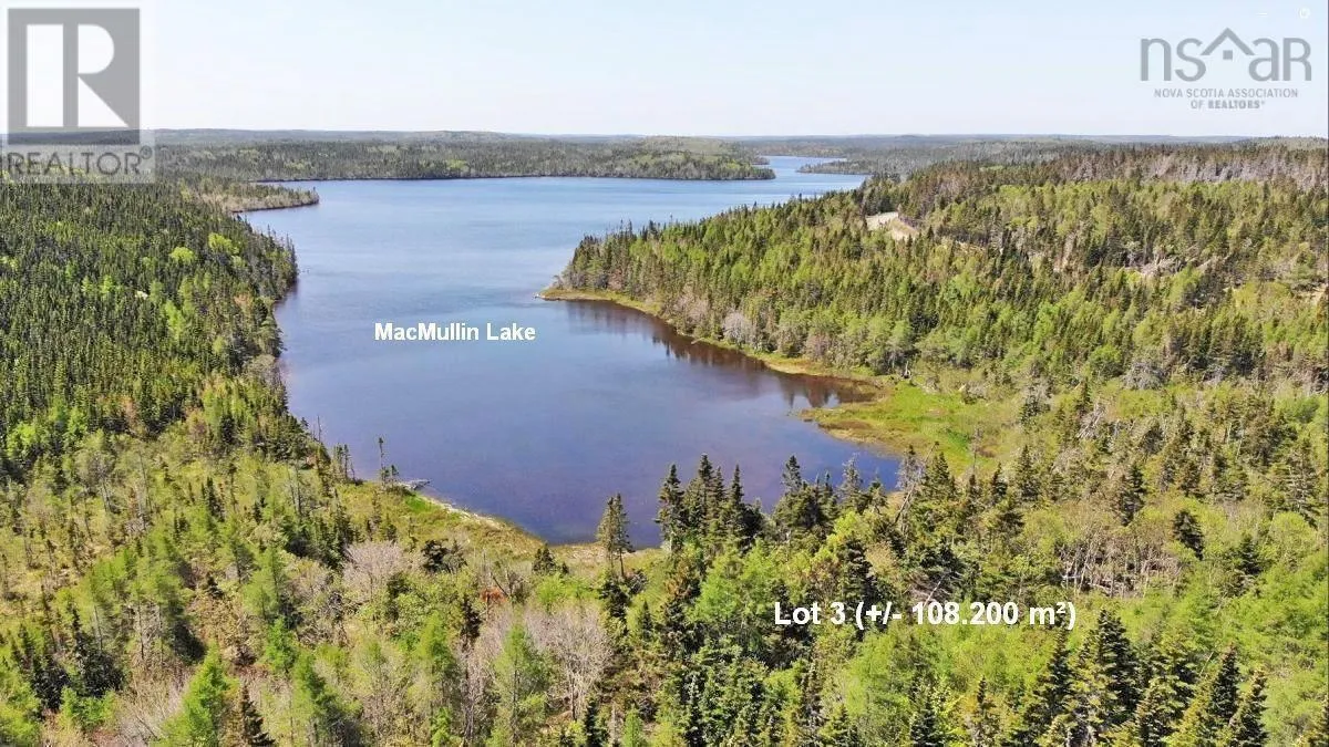 Lot 3 Upper Grand Mira Road, Upper Grand Mira, Nova Scotia B1K 1M1