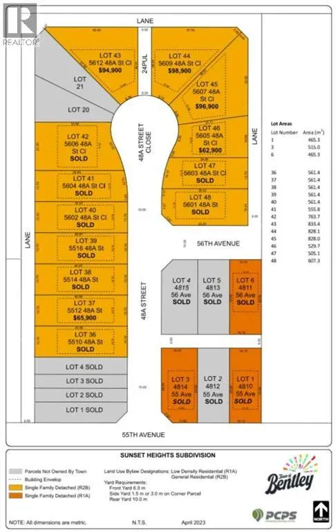 Lot 37, 5512 48a Street, Bentley, Alberta T0C 0J0