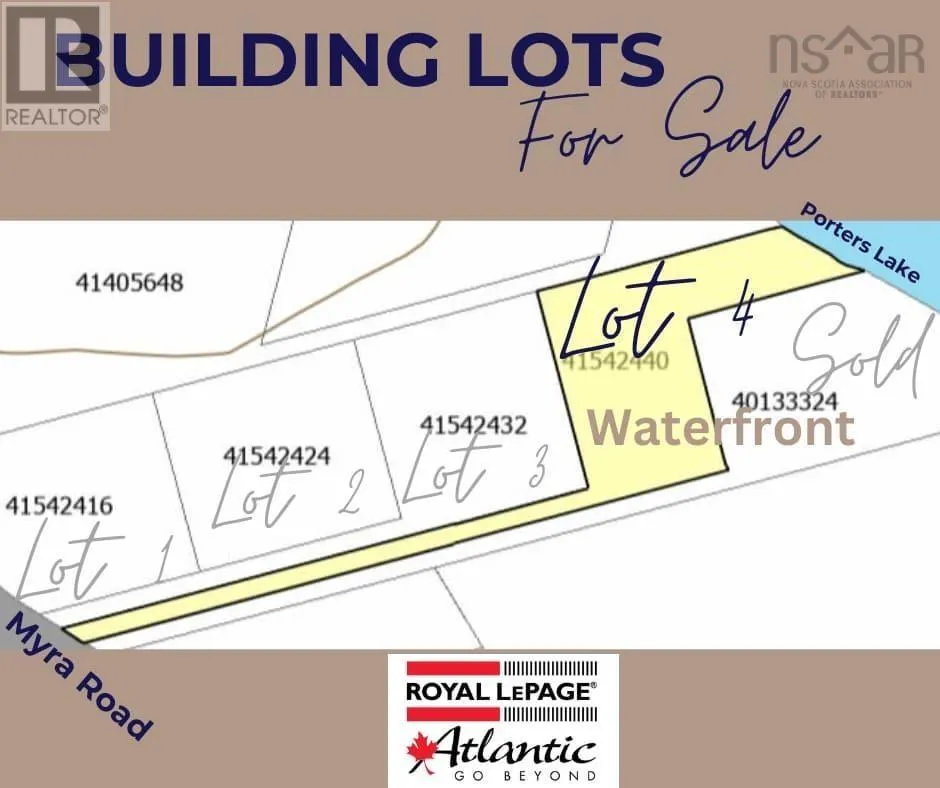 Lot 4 821 Myra Road, Porters Lake, Nova Scotia B3E 1G5