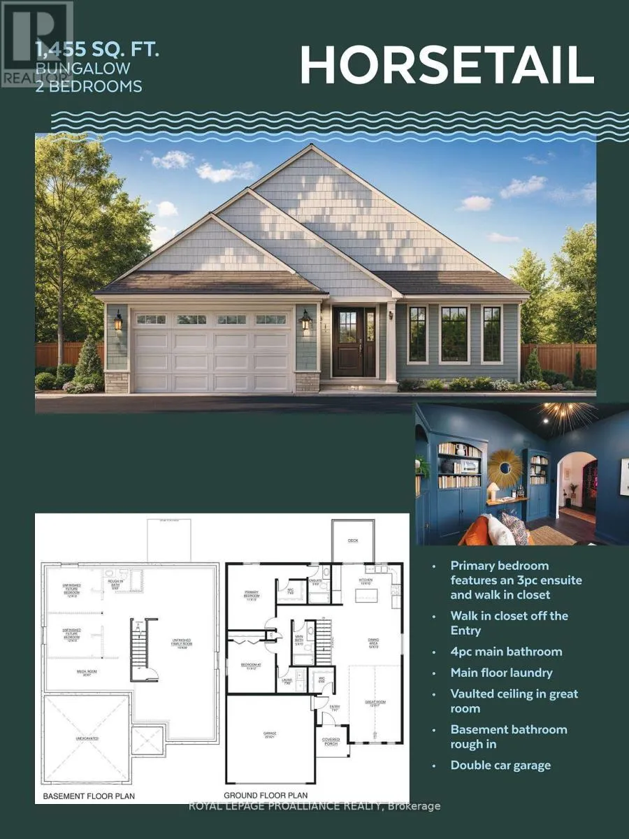 House for rent: Lot 4 River Rapids Road, Quinte West, Ontario K0K 2C0