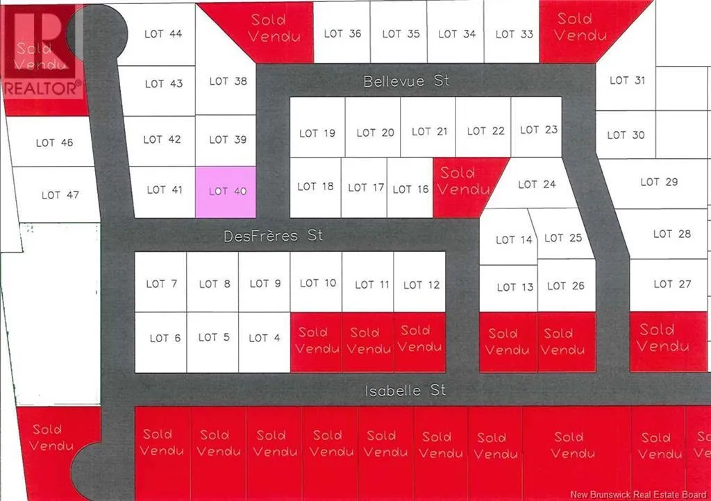 Lot 40 Bellevue Street, Charlo, New Brunswick E8E 0B6
