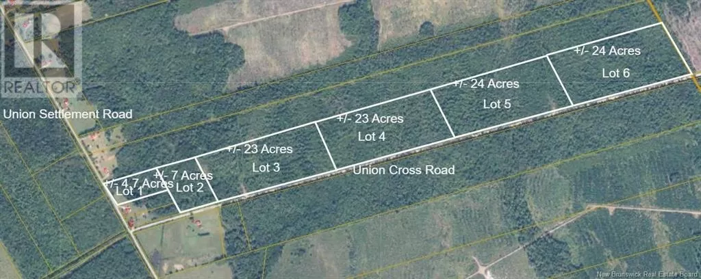Lot 5 Union Cross Road, Union Settlement, New Brunswick E4C 2K1