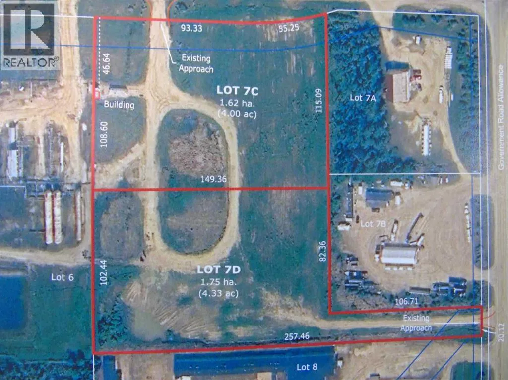 Lot 7d West Mitsue Industrial Road, Rural Lesser Slave River No. 124, M.D. of, Alberta T0G 2A0