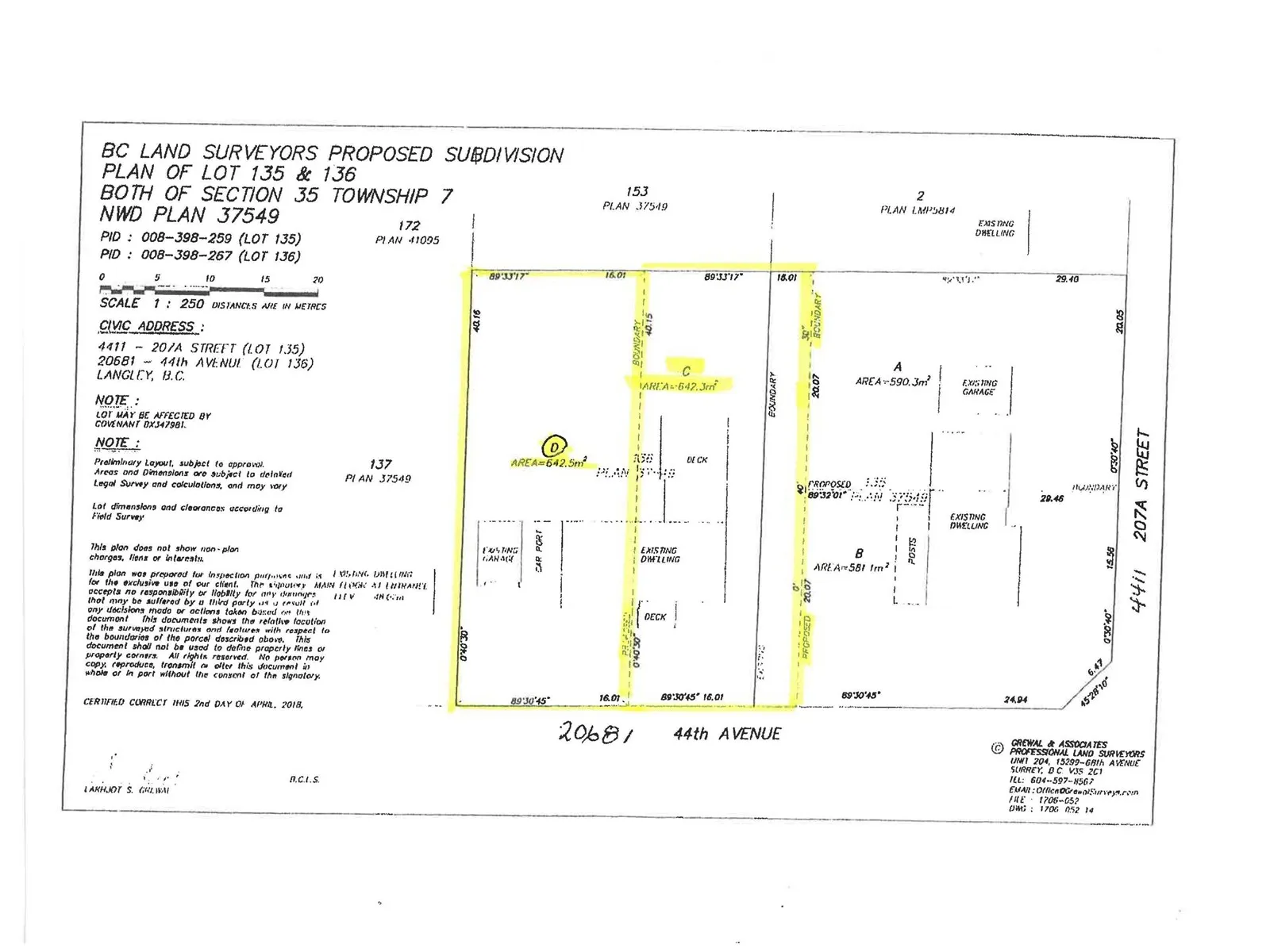 Lot C 44 Avenue, Langley, British Columbia V3A 3E5